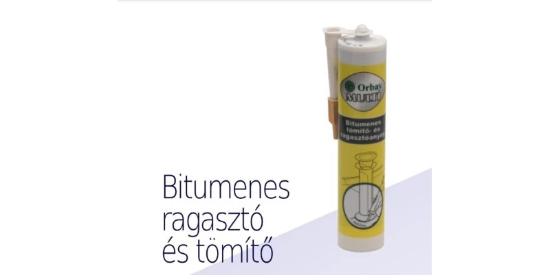 OrbayMULTI Bitumenes ragasztó és tömítő