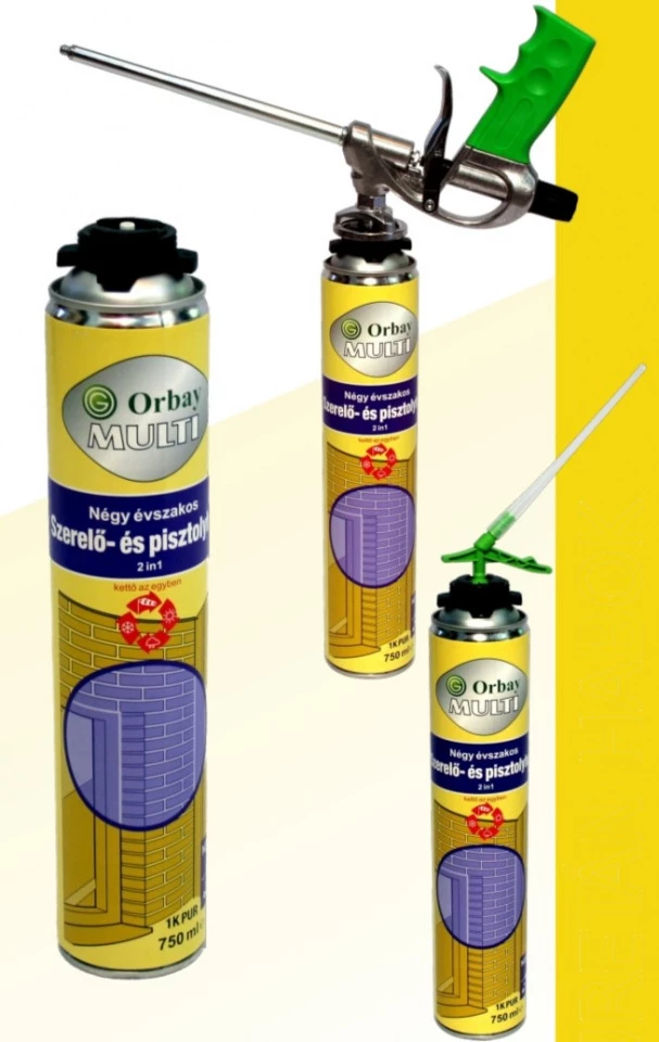 OrbayMulti pisztoly és szerelőhab